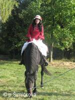 dáma na koni